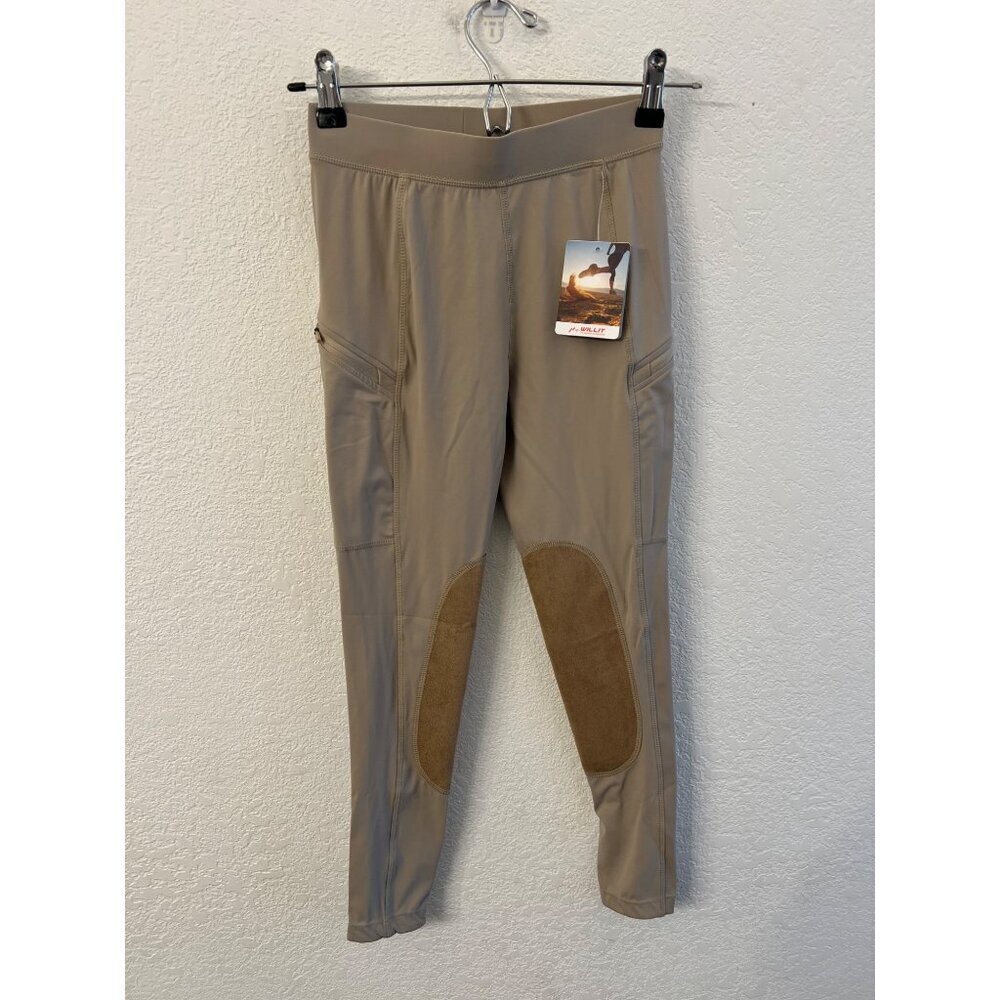 Willit horse riding pants knee patch kids youth pants size medium